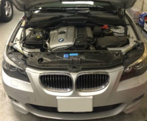 BMW車検  BMW E ５シリーズ 車検点検整備 BMW・輸入車専門工場
