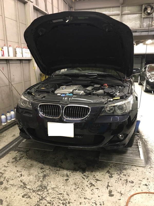 BMW車検| BMW 5シリーズ E61 車検点検 ウィークポイント 足回り整備