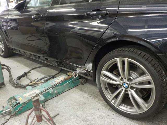 BMW 4シリーズ F36 板金修理