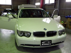 BMW　E65 (7シリーズ)車内水濡れ修理