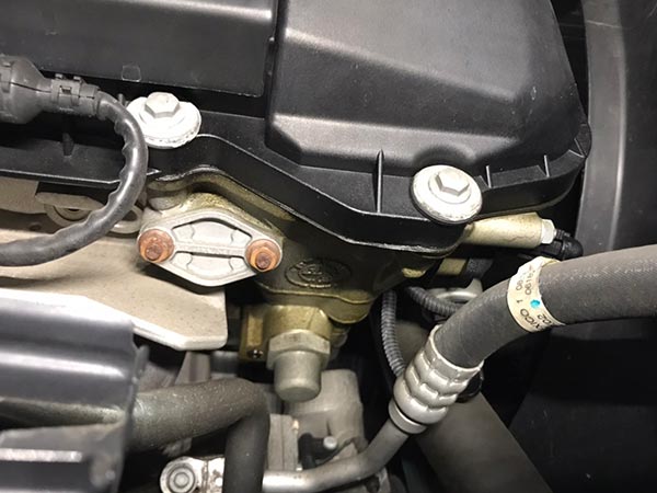 BMW X3 車検 エンジンオイル漏れ 修理
